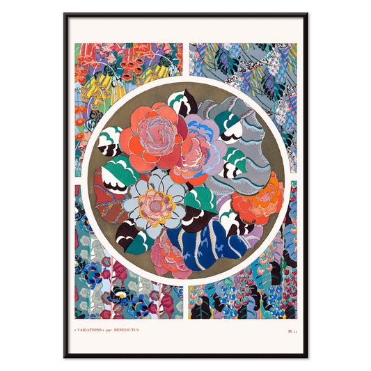 , with black aluminium frame on white background