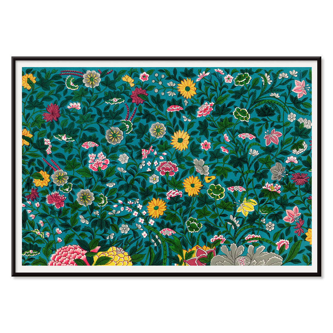 , with black aluminium frame on white background