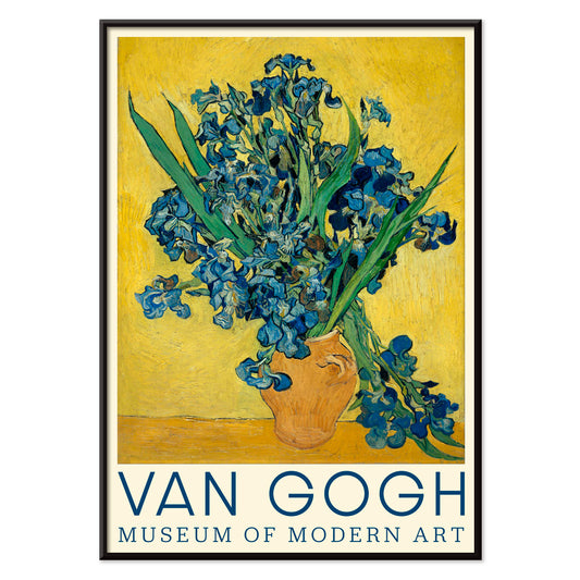 , with black aluminium frame on white background