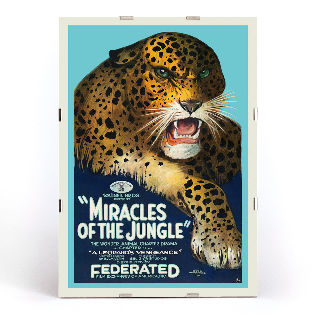 , framed and displayed in modern living room decor