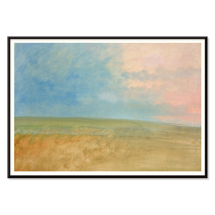 , with black aluminium frame on white background