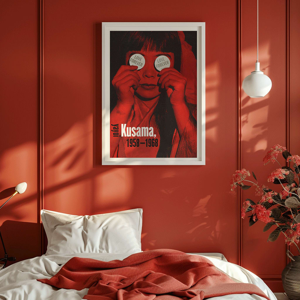 , framed and displayed in home decor