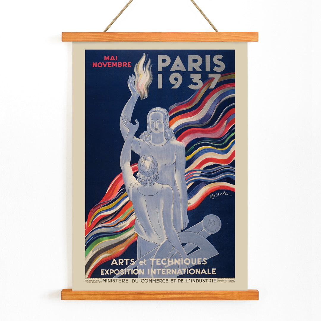 , with wooden magnetic frame on white background