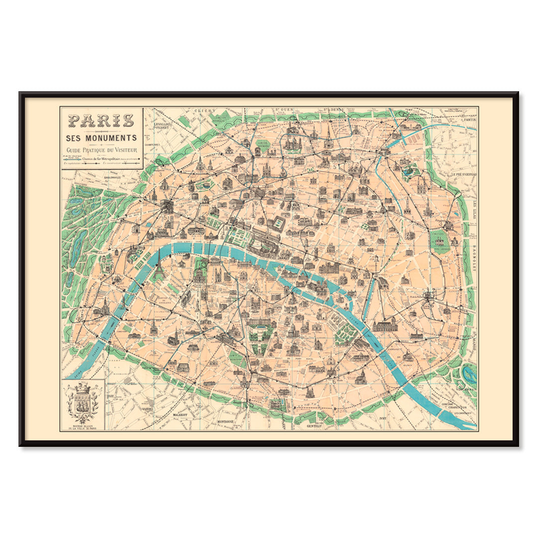 , with black aluminium frame on white background