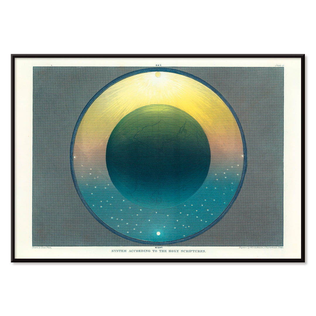 , with black aluminium frame on white background