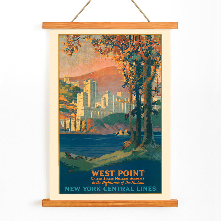, with wooden magnetic frame on white background